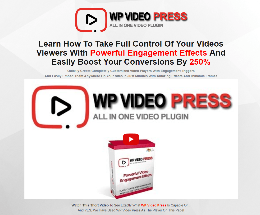 WP Video Press Coupon Discount Code > 30 Off Promo Deal
