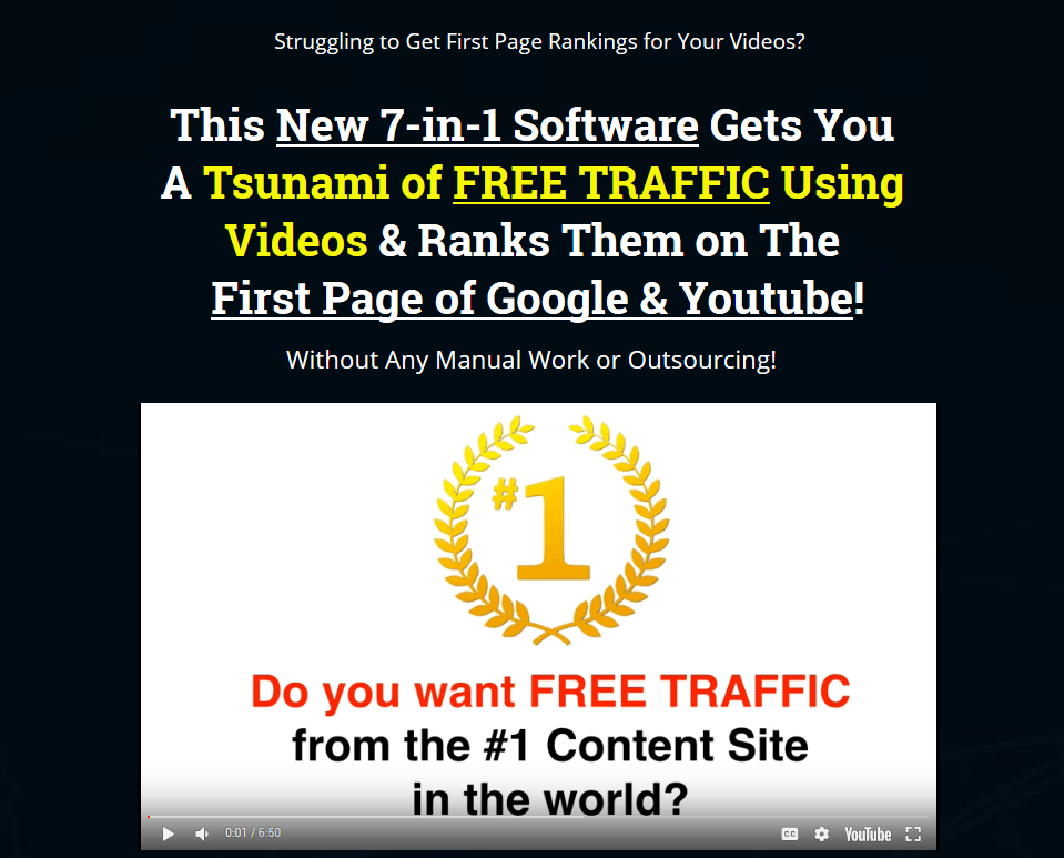 Tube Rank Machine Coupon Discount Code > 70 Off Promo Deal