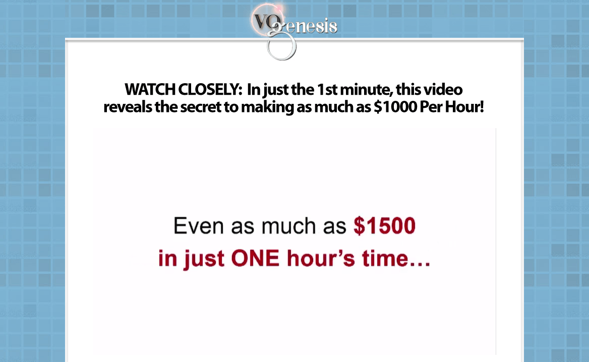 VO Genesis Coupon Discount Code 50 Off Promo Deal