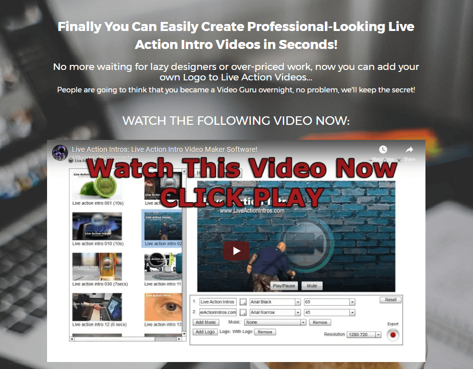 Live Action Intros Coupon Discount Code > 10 Off Promo Deal