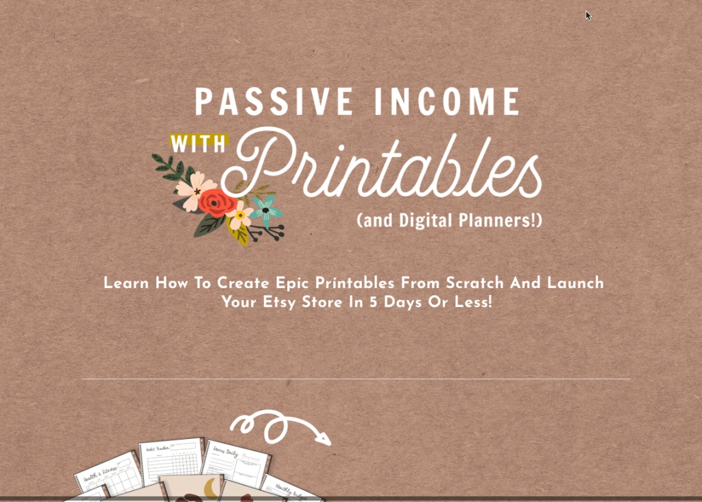 Passive Income with Printables Coupon Code 2020 > $50 Off Promo Deal