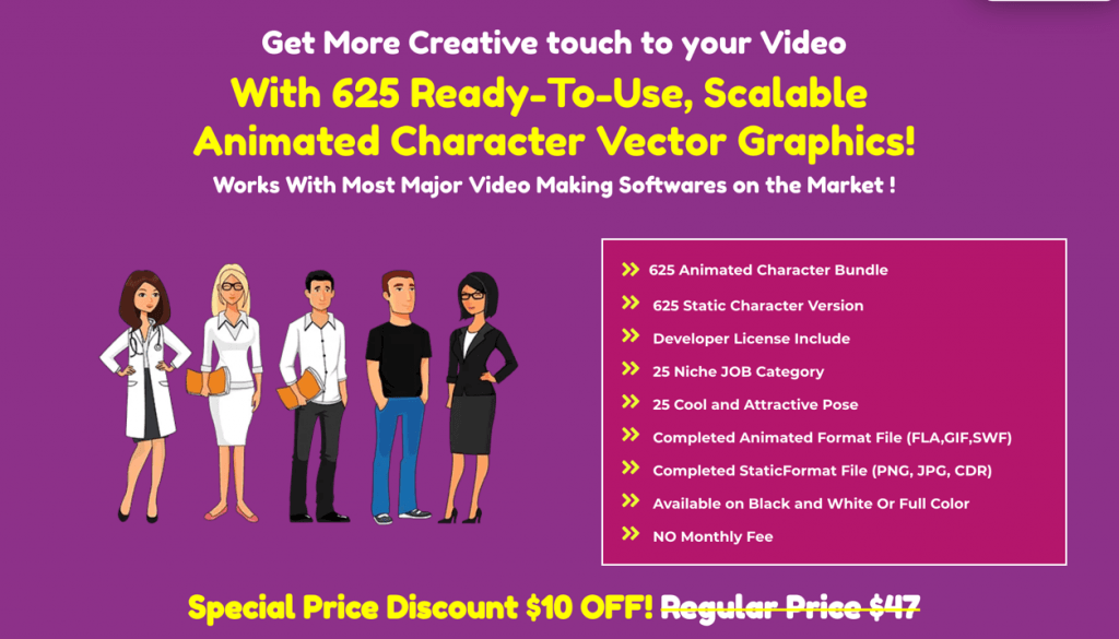 Animated Hero Character Editions > $10 Off Promo Deal
