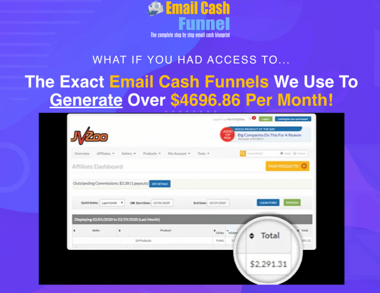 Email Cash Funnel Coupon Code > Save 40 Discount