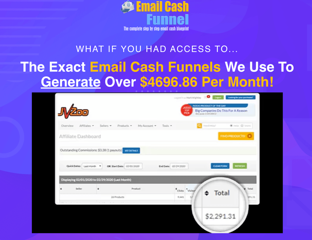 Email Cash Funnel Coupon Code > Save 40 Discount