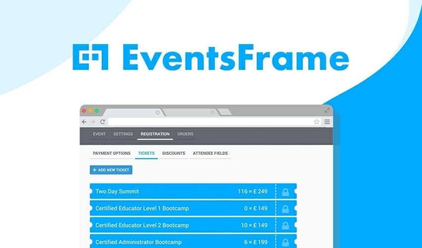 EventsFrame Coupon Code 2020 > Lifetime Access 92% Off Promo Deal