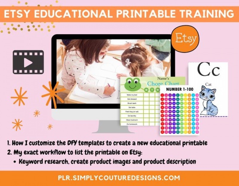 Etsy Educational Printable Training Coupon Code