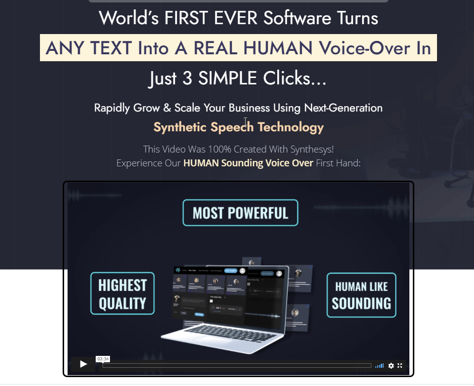 Synthesys Text-To-Speech Coupon Code