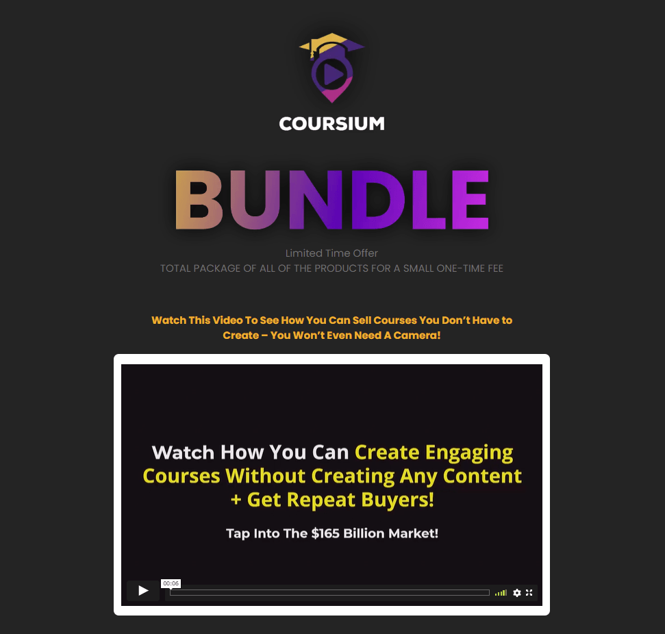Coursium Bundle Coupon Code 