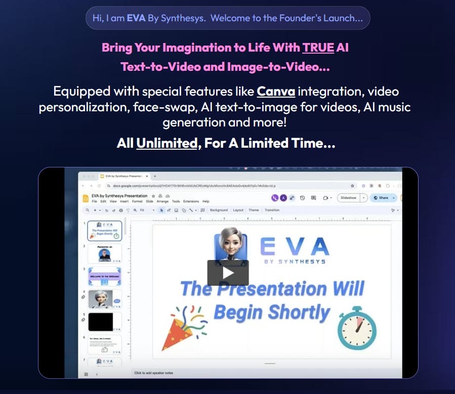 EVA by Synthesys Coupon Code