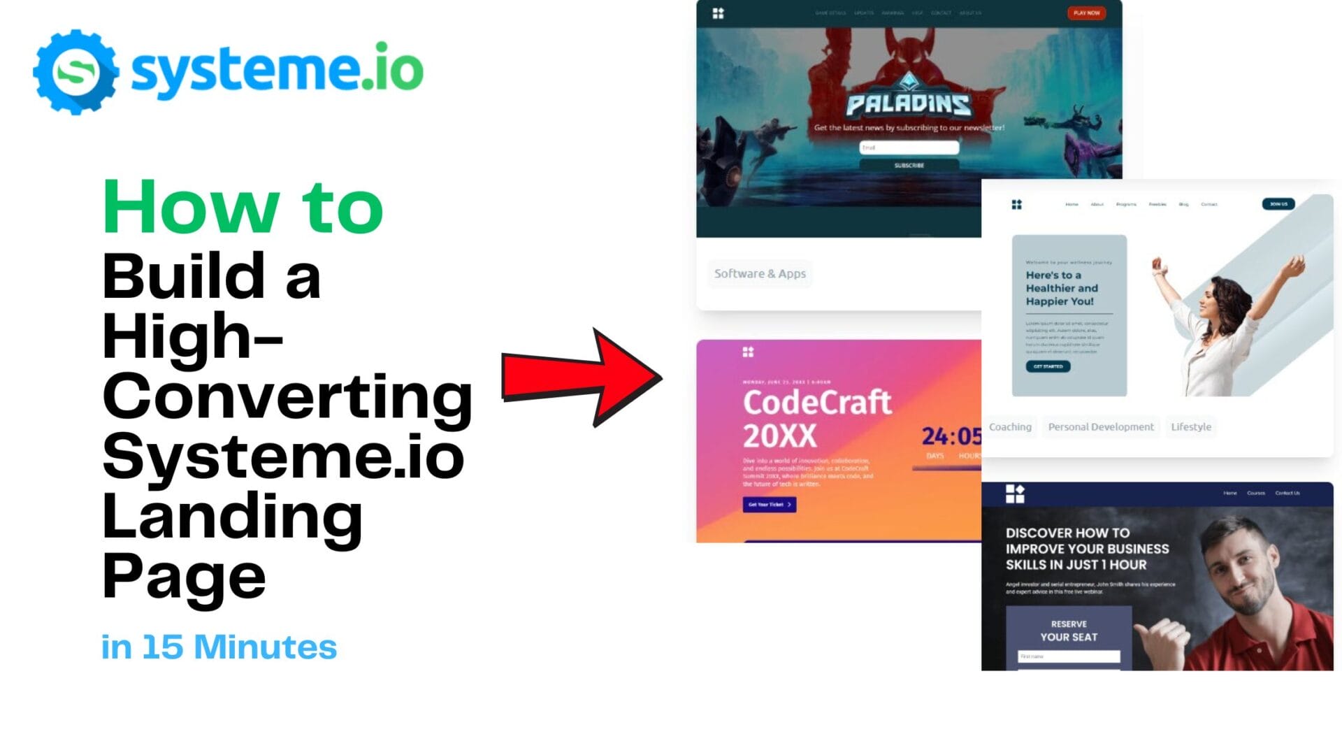 High-Converting Systeme.io Landing Page